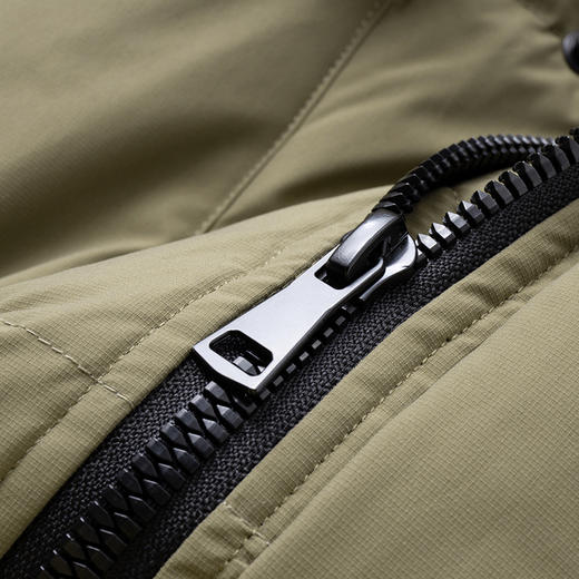 【特大码】【新款DX】大依优型大码连帽羽绒服90白鸭绒中长款保暖加厚加肥加大上衣男士外套胖子 商品图8