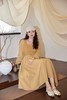 amadella 姜黄色针织拼接式连衣裙 19094 商品缩略图2