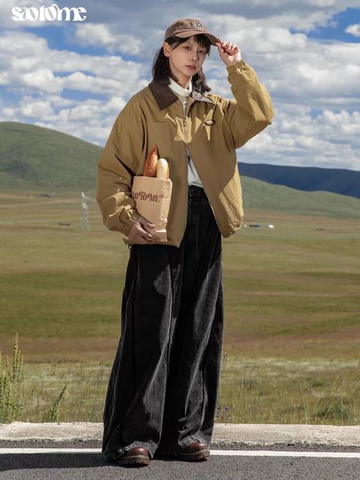 早乙女惠子saotome/STMWT243383/工装绗棉底特律夹克 商品图2