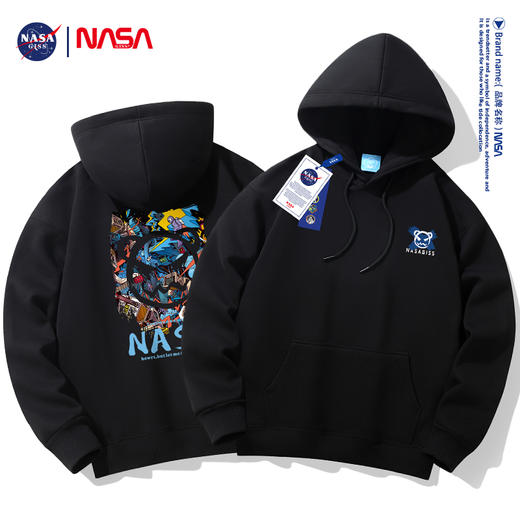 NASA 加绒款卫衣集合 男女同款 加绒加厚 慵懒显瘦 多款可选 商品图13