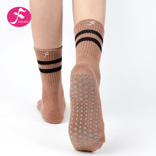 一梵全趾加厚毛巾袜子瑜伽袜子子 单位：/对 商品图6