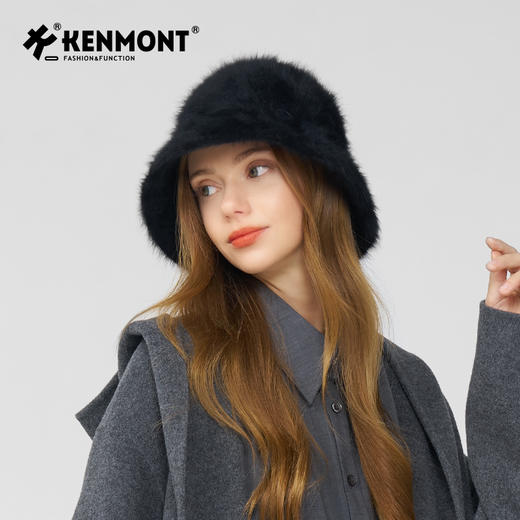 *【卡蒙】小香风兔毛混纺一体渔夫帽KM-5295 商品图5