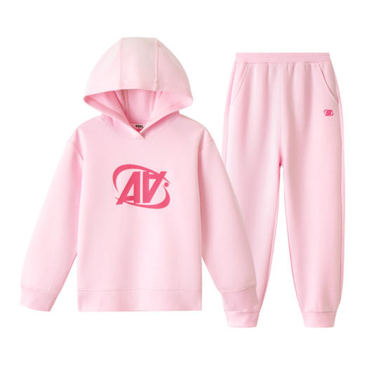 男女童带帽卫衣套装秋季新款安奈儿童装EM431551 商品图8