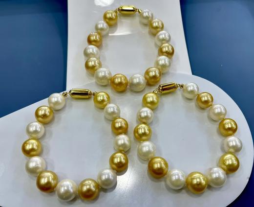 南洋白碟混彩手链  10-11m 商品图3