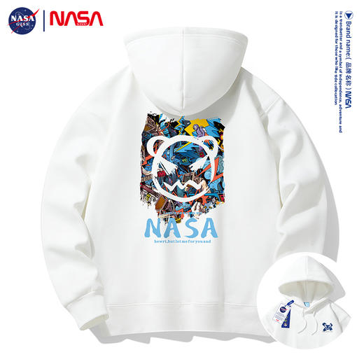 NASA 加绒款卫衣集合 男女同款 加绒加厚 慵懒显瘦 多款可选 商品图14