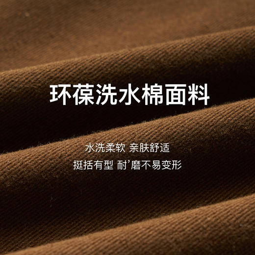 OLrain欧芮儿咖色半身裙女秋季2024年新款百搭通勤中长款伞裙 商品图4