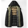 【特大码】【新款DX】大依优型大码连帽黑金羽绒服90白鸭绒保暖加厚加肥加大上衣男士外套胖子 商品缩略图1