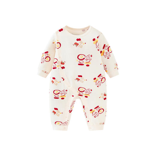 【新年季】迷你巴拉男女宝宝纯棉连体衣婴儿亲肤透气打底爬服 商品图4