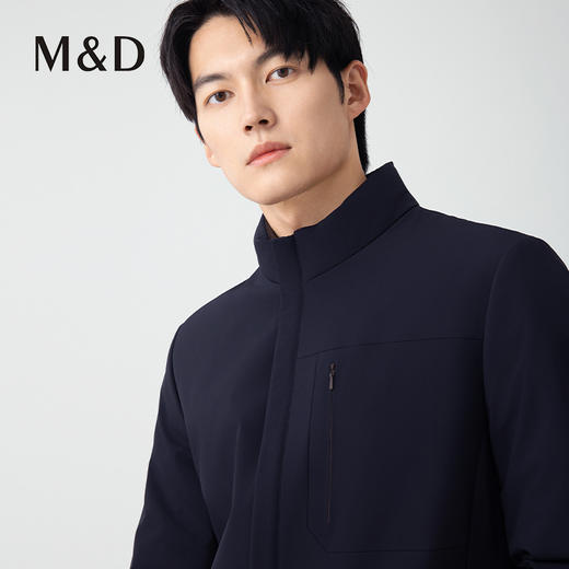 【名盾】立领商务羽绒服，蓄热里布，柔软保暖M0DL25680B 商品图3