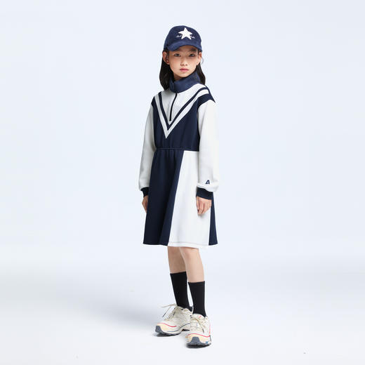 女童长袖连衣裙秋季新款安奈儿童装EG433516 商品图5