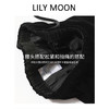 LILYMOON秋冬直筒丝绒阔腿裤高级感进口丝绒光泽宽松显瘦休闲裤 商品缩略图6
