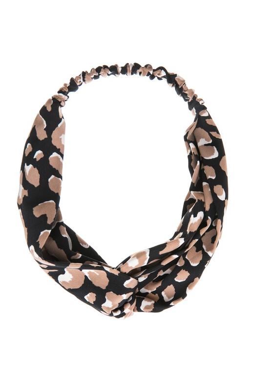 AVA 深棕色豹纹图案发带 4166 商品图2