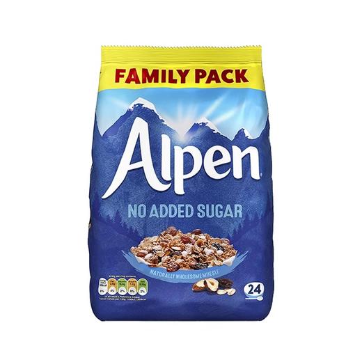 【大包装早餐营养麦片推荐】英国Alpen欧贝无添加糖高纤维坚果燕麦片大包装1.1kg/袋【中欧班列精选】 商品图12
