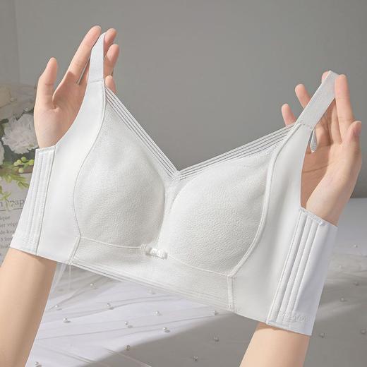 大胸专用全罩杯内衣女胖MM大胸显小薄款夏季缩胸收副乳防下垂调整型大码文胸罩 商品图2