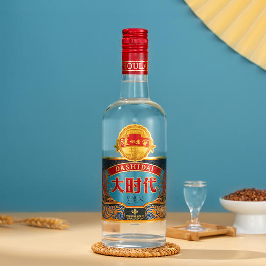 泸州老窖大时代红帽光瓶酒52度浓香型白酒500ml 商品图3