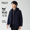 【名盾】立领连帽羽绒服，85%优质鸭绒，可拆卸内胆M0DL25676B 商品缩略图0