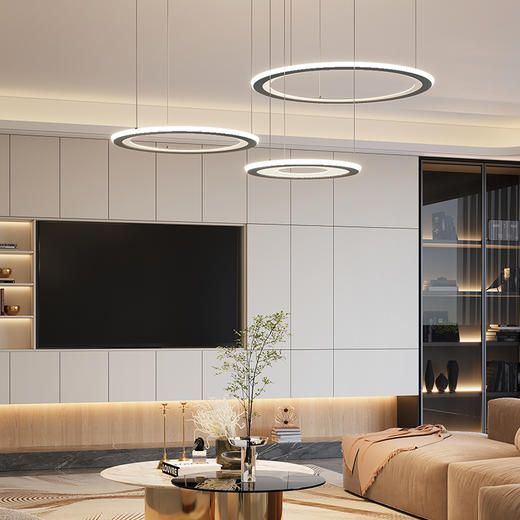 欧普 星空之城 呵护光 环形圆桌餐吊灯 商品图4