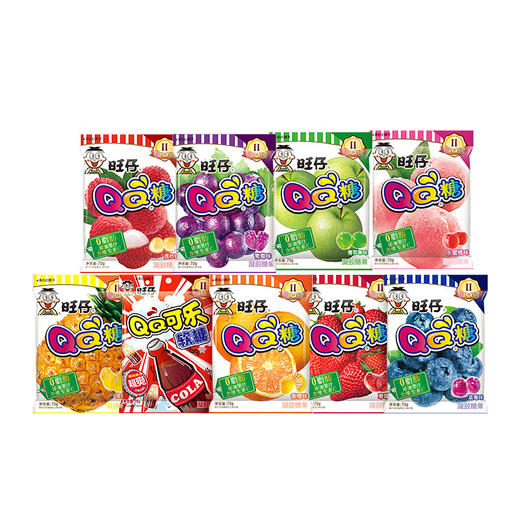 旺旺 旺仔QQ糖多口味70g 商品图1