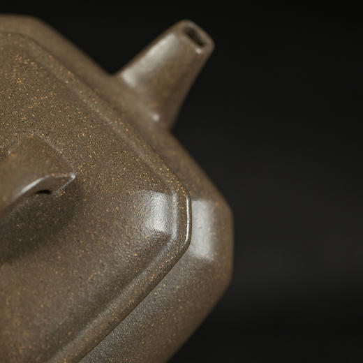 龙德堂陶艺 徐飞制《八面来福》原矿青段 160cc 库存请咨询客服 商品图4