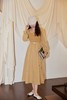 amadella 姜黄色针织拼接式连衣裙 19094 商品缩略图5