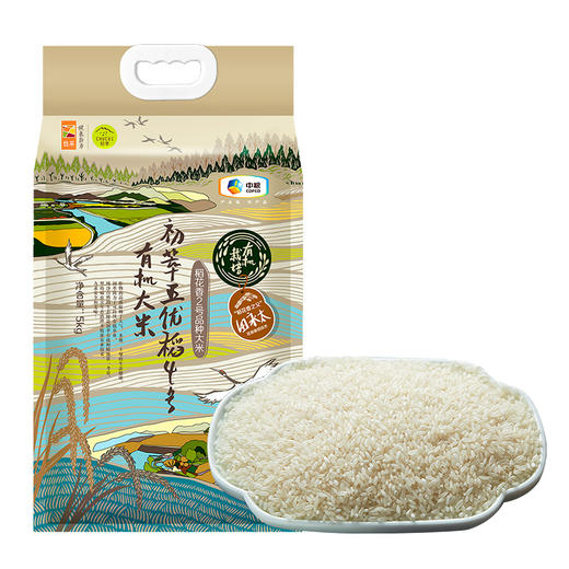 中粮初萃五优稻4号有机大米5kg 商品图1