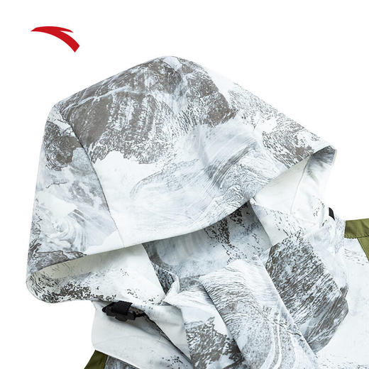 安踏国家地理联名防泼水运动外套男秋季户外登山服夹克上衣152446602S 商品图2