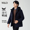 【名盾】立领连帽长款羽绒服，甄选大朵蓬松鸭绒，轻盈保暖M0DL25673B 商品缩略图0