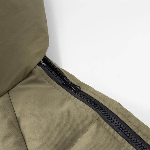 【特大码】【新款DX】大依优型大码连帽羽绒服90白鸭绒中长款保暖加厚加肥加大上衣男士外套胖子 商品图7