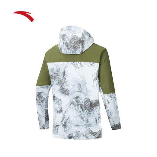 安踏国家地理联名防泼水运动外套男秋季户外登山服夹克上衣152446602S 商品图1