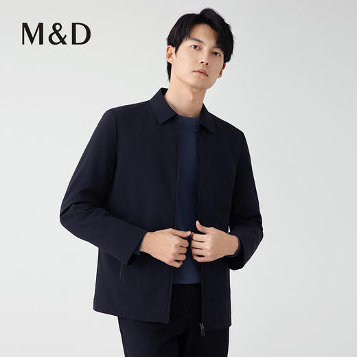 【名盾】经典翻领干部款羽绒服，内层可拆卸，一衣两穿M0DL25678B 商品图2