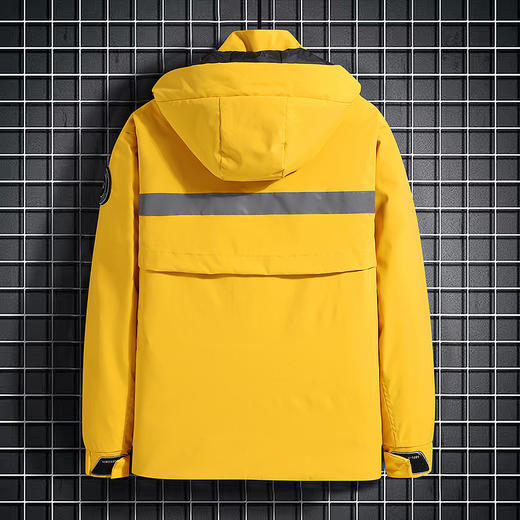 【新款DXC】大依优型大码连帽羽绒服90白鸭绒保暖加厚加肥加大上衣男士外套胖子 商品图6