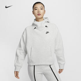 Nike/耐克TECH女子运动宽松休闲新款连帽衫卫衣FV6323-013