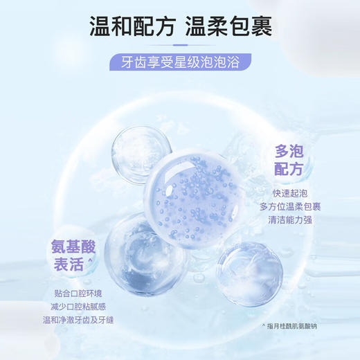 【内购专享】舒客泡感植萃护龈牙膏180克 深层清洁口腔 清新口气 美白牙齿 商品图2