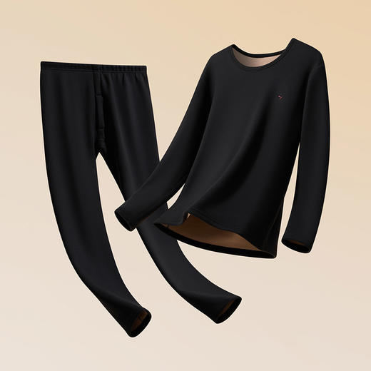 柒牌保暖内衣男2024新款远红外发热秋衣秋裤抗菌打底男士保暖套装	127F70190 商品图3