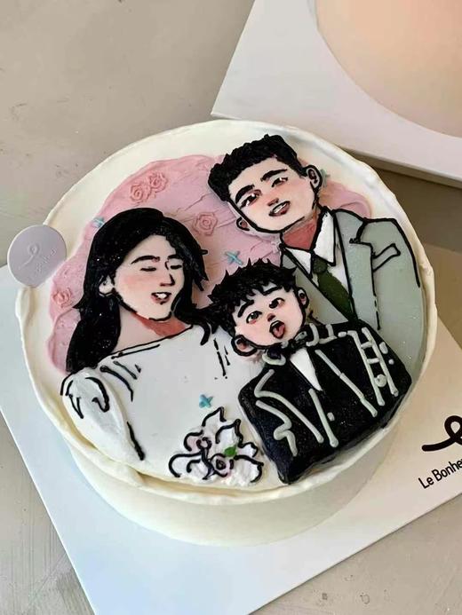 人物手绘定制蛋糕（直接私信客服） 商品图0