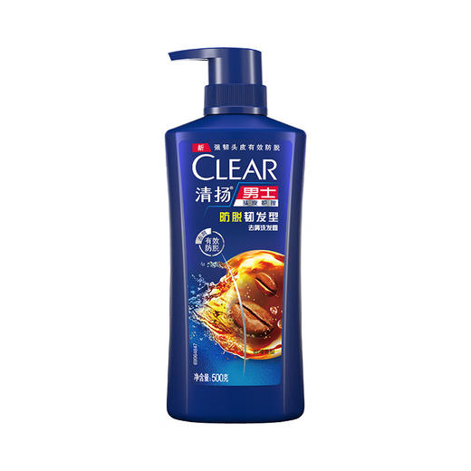 清扬男士去屑洗发露防脱韧发型500g 商品图0