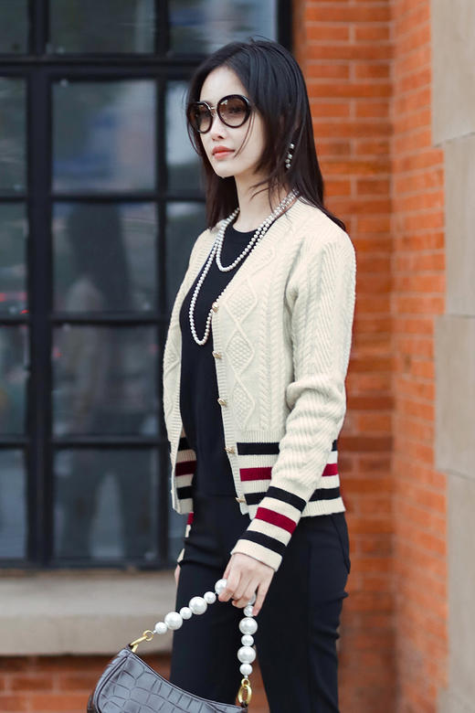 逸红颜明月优选 #老钱静奢风开衫👓【高智派】松弛与知性，简约不失高级 商品图7