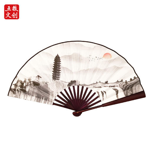 五粮文创·安乐泉颂扇子*1把 商品图0