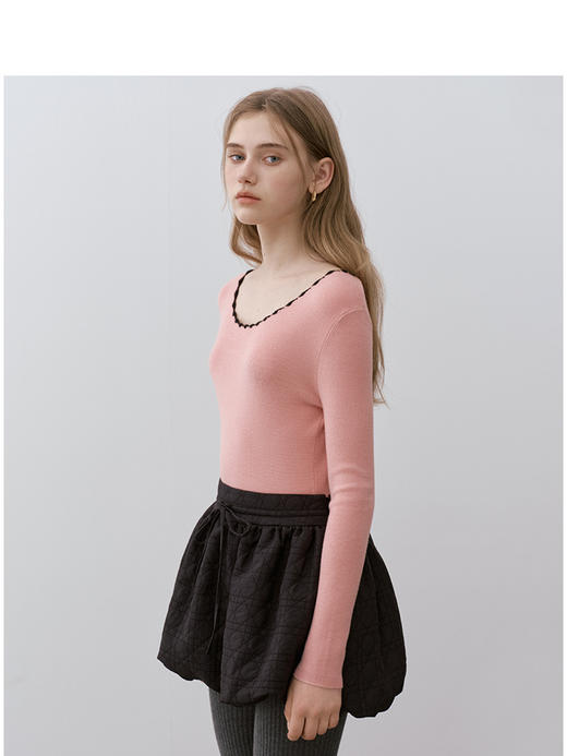 Teenie Weenie小熊字母毛衣女冬季毛衫TTKW248C52H 商品图3