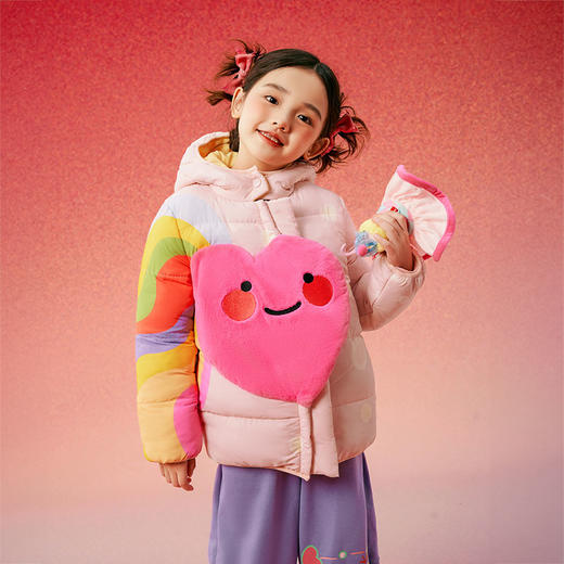 年衣蛇么都旺2025年儿童羽绒服宝宝冬新款男女童短款国风造型款外套加厚保暖 商品图0