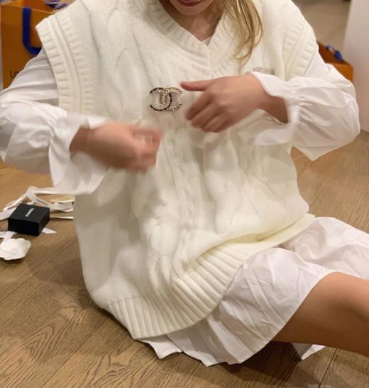 香奈儿高级手工坊重工菱格三混合胸针（SJ） 商品图1