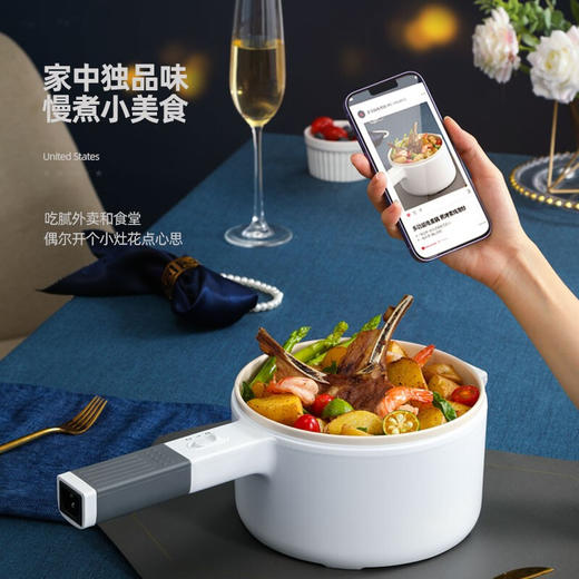 迈卡罗MC-ZG15E电炖锅1.5L白色 商品图2