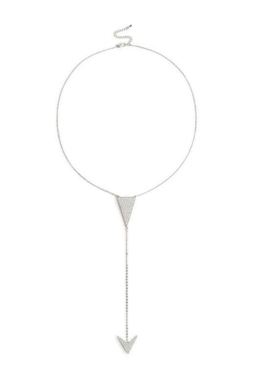 AUGUST 1 EIGHT Y字型几何项链 2252 商品图1