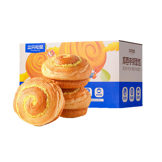 三只松鼠椰蓉手撕面包1000g 商品图0