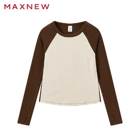 【内衣】插肩袖罗纹肌底衣1N4428110