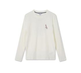 法国AIGLE女长袖T恤粉白色AF171