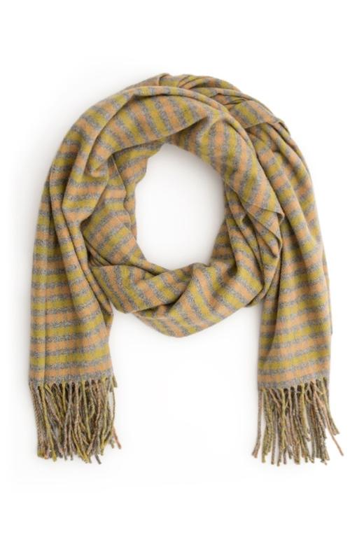 SUMMER & SAGE 复古感双面呢格纹围巾 842 商品图2