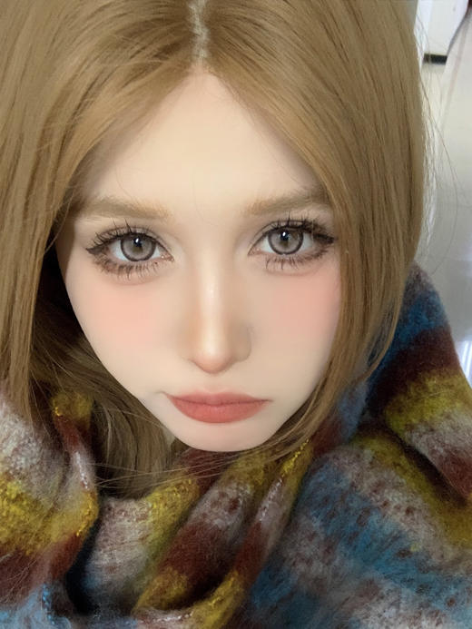 【大直径】MOREA-落霞来信棕-14.5mm 【年抛 0-1000度 含525/575】 商品图2