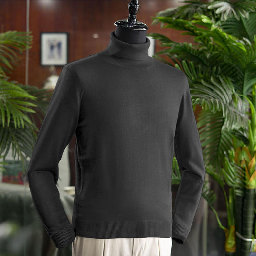 24新款秋冬男士山羊绒/羊毛/桑蚕丝混纺 针织毛衣 多款多色可选 商品图6
