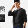 李宁卫衣男子时尚空气层宽松套头圆领健身运动上衣AWDU165 商品缩略图0